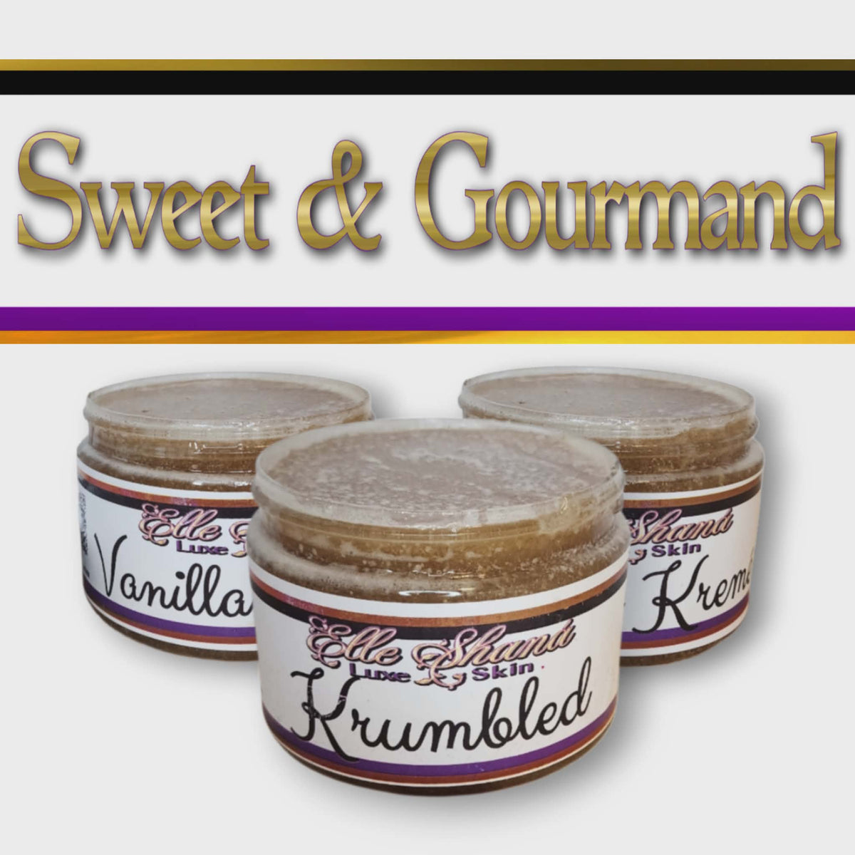 Luxe Dream Sugar Scrub - Sweet & Gourmand