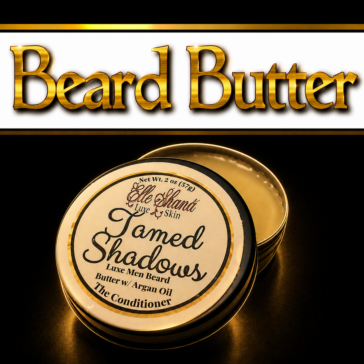 Luxe Men Beard Butter w/ Argan Oil - The Conditioner