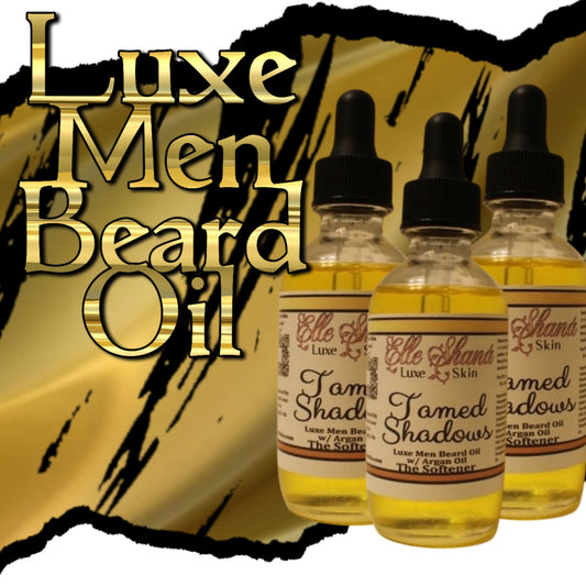 Luxe Men Beard Oil w/ Argan Oil - The Softener