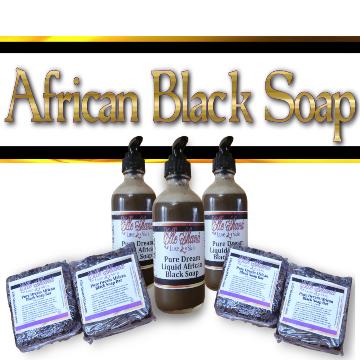 Pure Dream African Black Soap