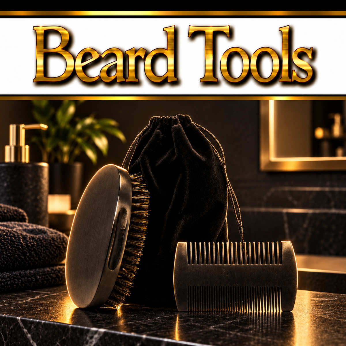 Luxe Men Beard Tools