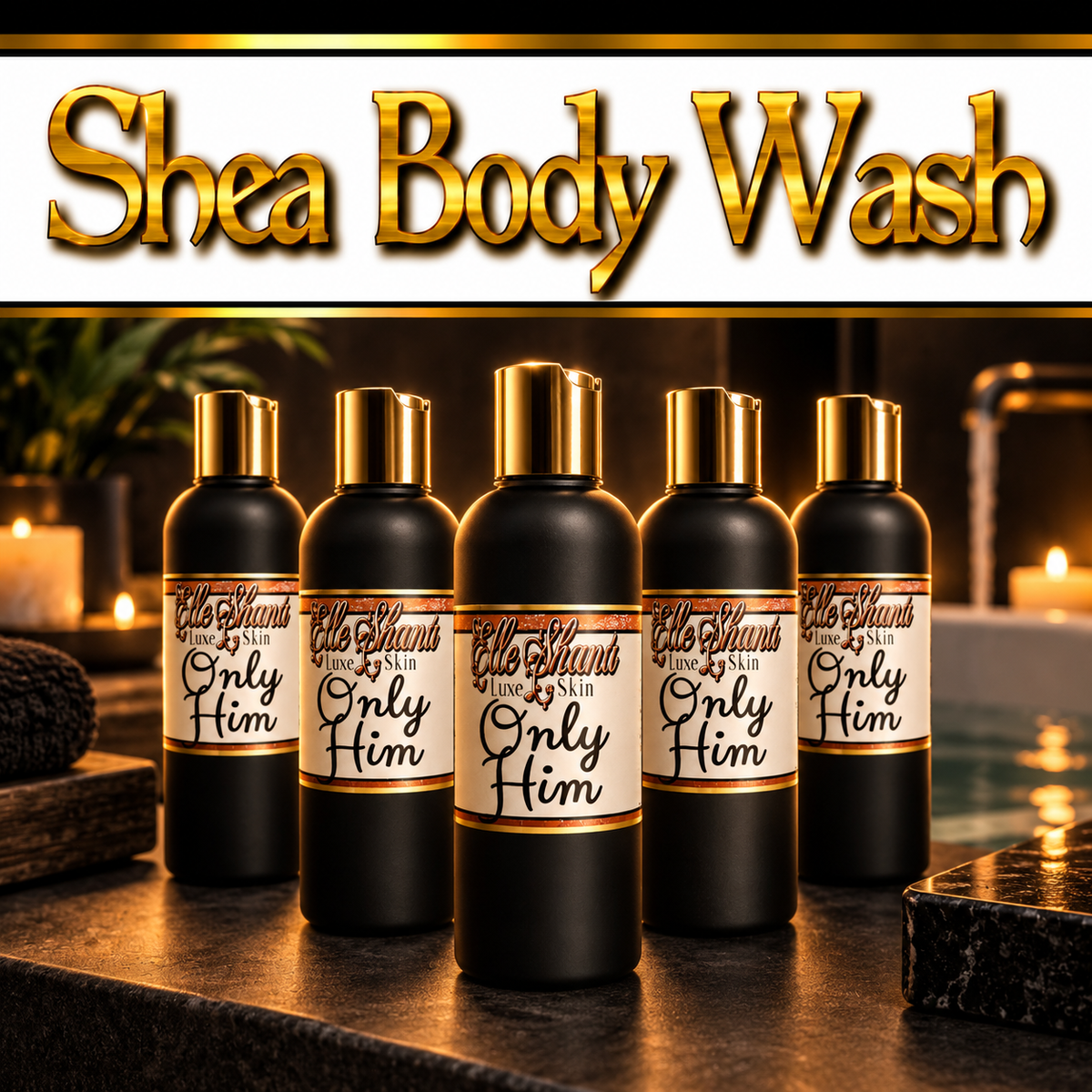 Luxe Men Shea Body Wash