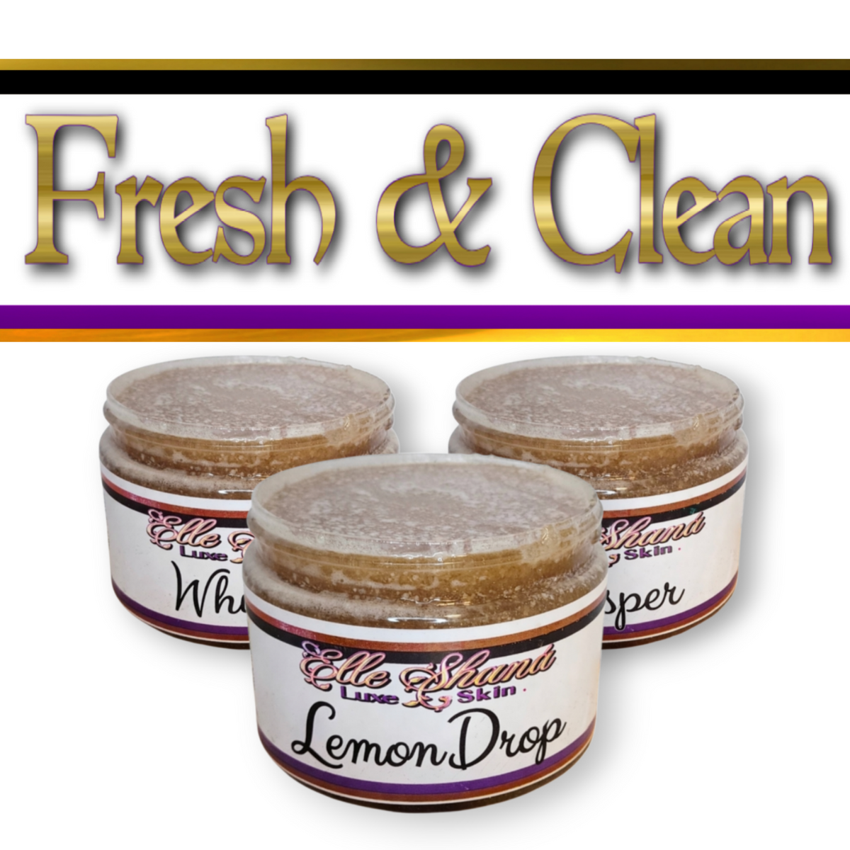 Luxe Dream Sugar Scrub - Fresh & Clean