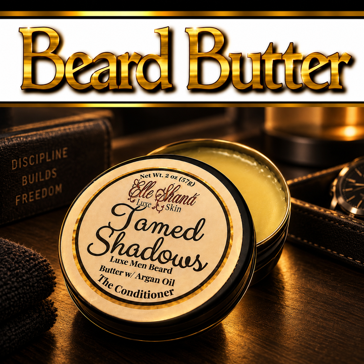 Luxe Men Beard Butter w/ Argan Oil - The Conditioner