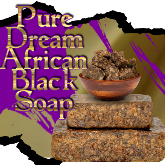 Pure Dream African Black Soap Bar