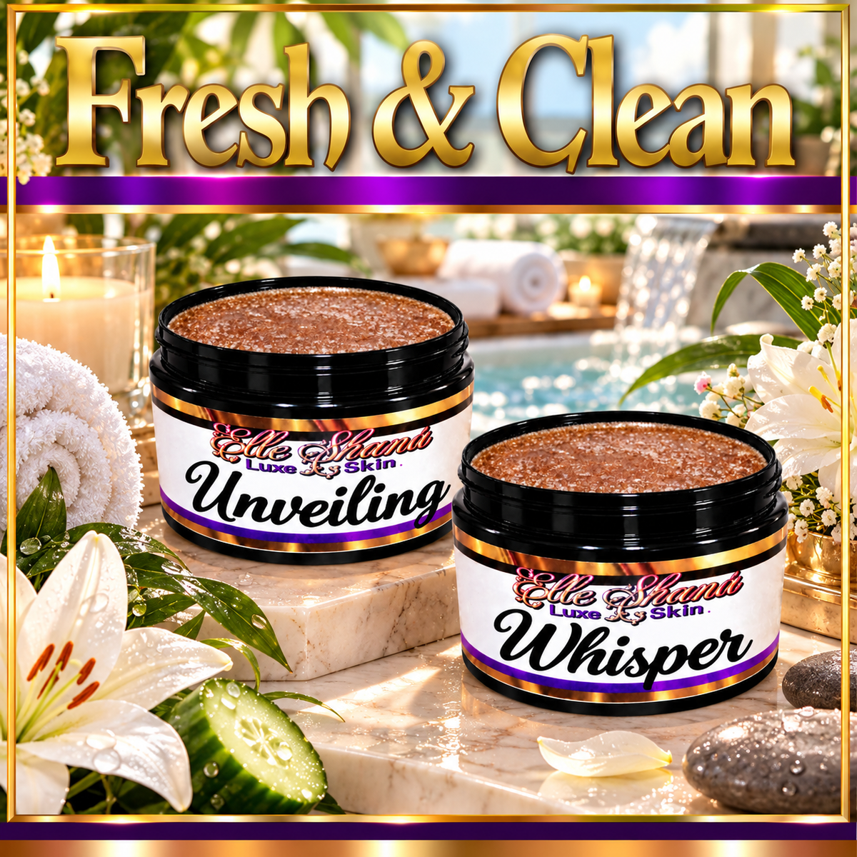 Luxe Dream Sugar Scrub - Fresh & Clean
