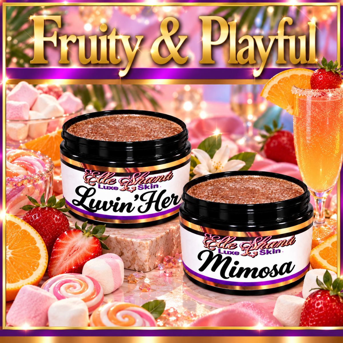 Luxe Dream Sugar Scrub - Fruity & Playful