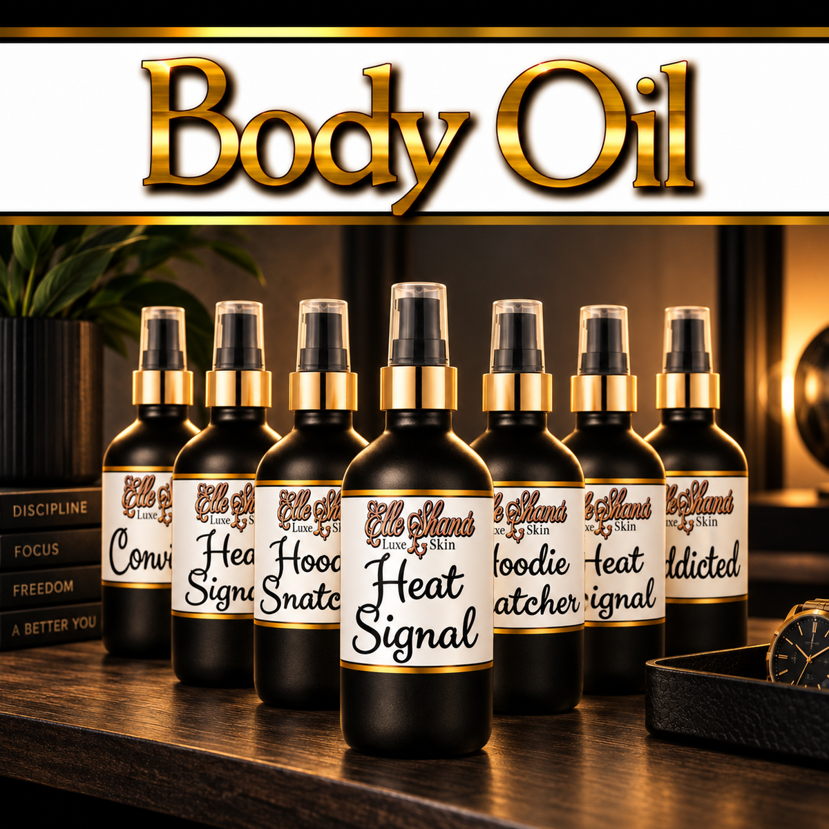 Luxe Men Body Oil